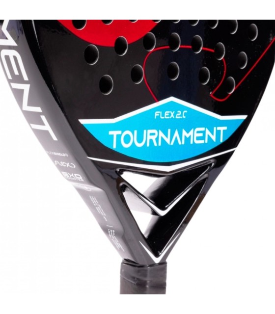 Padel Racket Joma Tournament Flex 2.0 Black Red 4