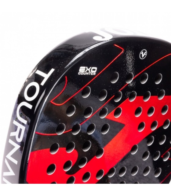 Padel Racket Joma Tournament Flex 2.0 Black Red 5