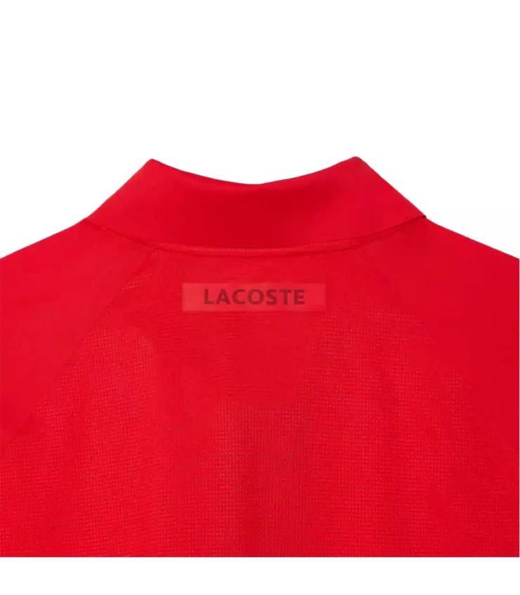 Lacoste Tennis Monte-Carlo Novak Djokovic Red Polo | IPONTENNIS