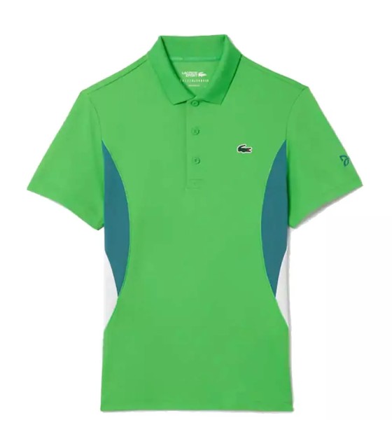 Lacoste Polo da Tennis Novak Djokovic Verde | Ipontennis