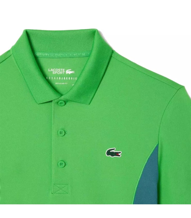 Lacoste Polo de Tênis Novak Djokovic Verde | Ipontennis