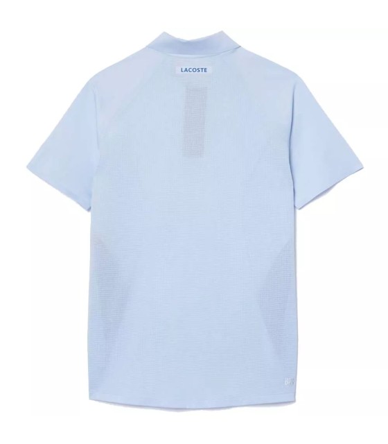 Lacoste Tênis Melbourne Novak Djokovic Polo azul claro | Ipontennis