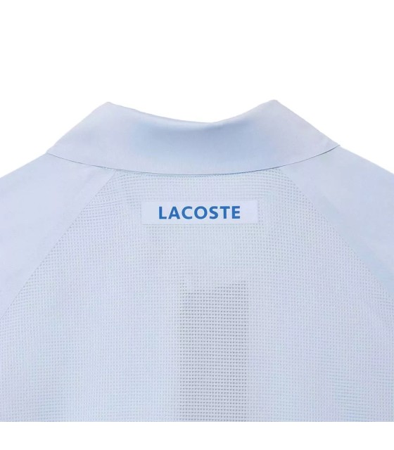Lacoste Tênis Melbourne Novak Djokovic Polo azul claro | Ipontennis