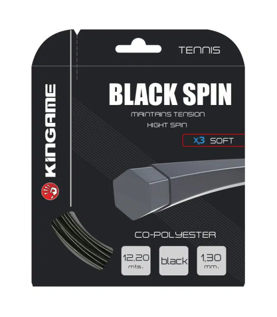 STRINGING KINGAME BLACK SPIN | Ipontennis