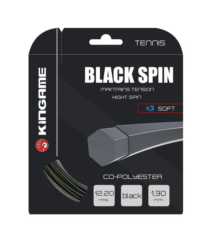 STRINGING KINGAME BLACK SPIN | Ipontennis