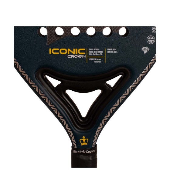 Schwarze Krone ikonische Krone 4 Schaufel 4