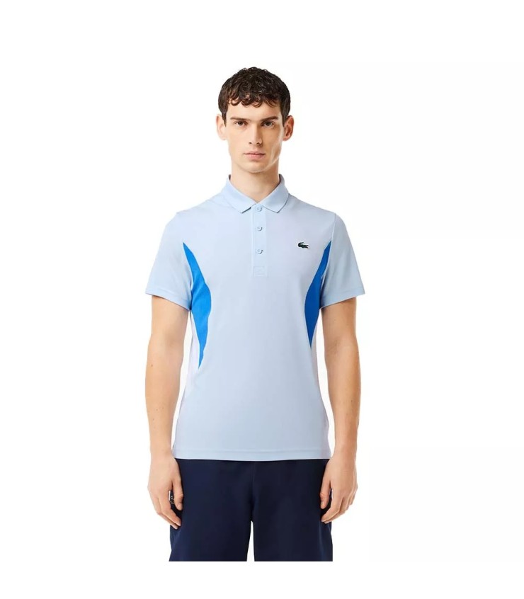 Lacoste Polo de Tênis Novak Djokovic Azul Claro | Ipontennis