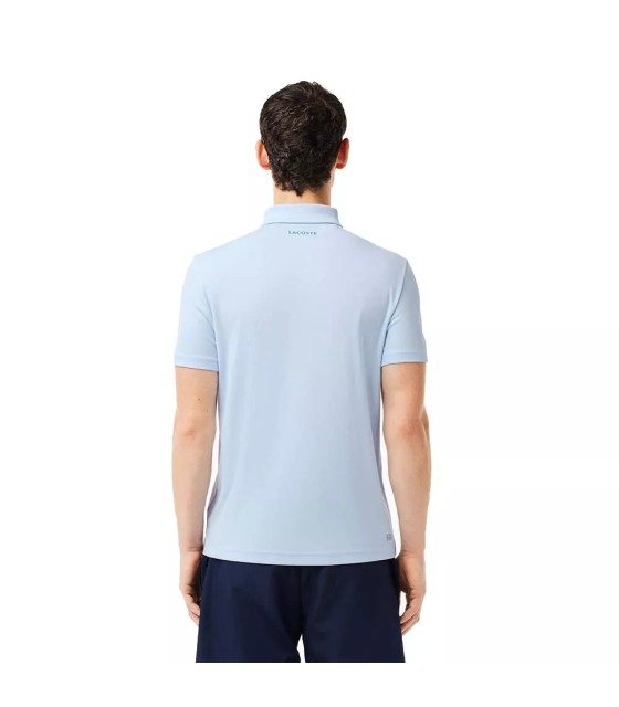 Lacoste Polo da Tennis Novak Djokovic Azzurro chiaro | Ipontennis