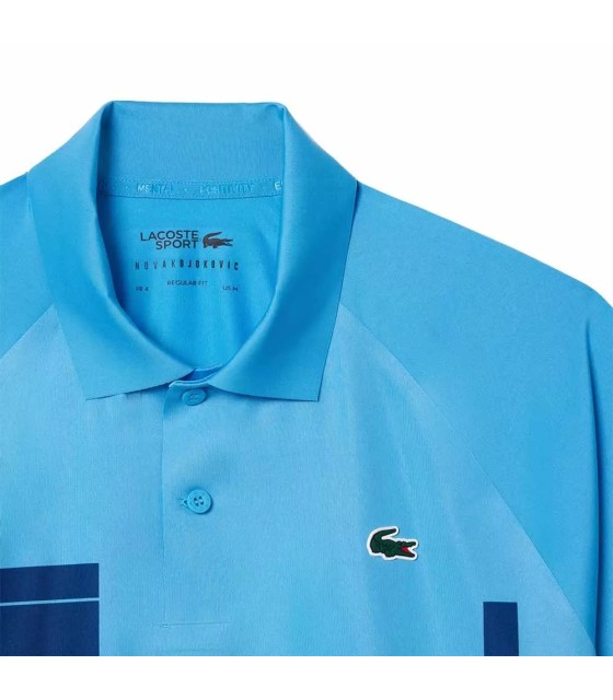 Polo Azul / Marino de Tenis Novak Djokovic de Lacoste 3