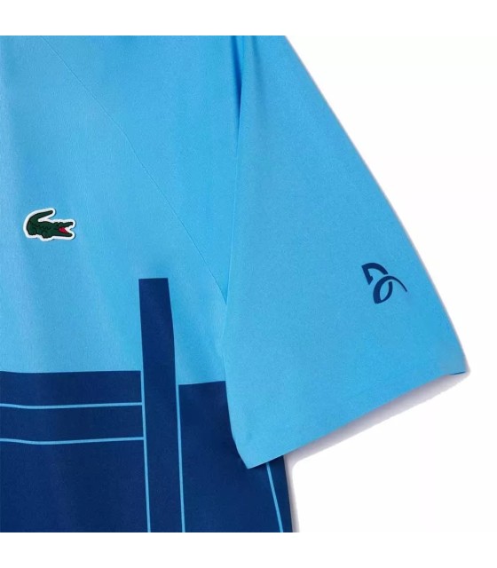 LACOSTE TENNIS POLO NOVAK DJOKOVIC NAVY BLUE |&nbsp;Ipontennis
