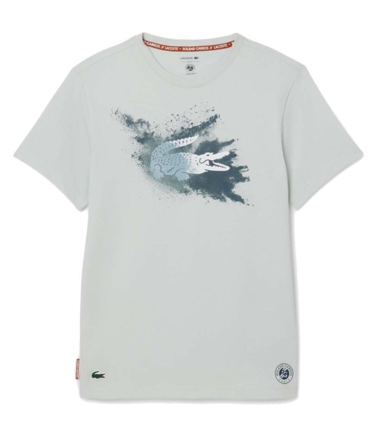 T-shirt Lacoste Roland Garros Unisex Gray 1