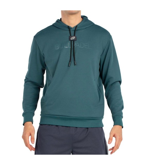 Sudadera Bullpadel Binee Verde oscuro 1