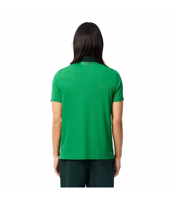 LACOSTE TENNIS POLO NOVAK DJOKOVIC GREEN FAN VERSION | Ipontennis