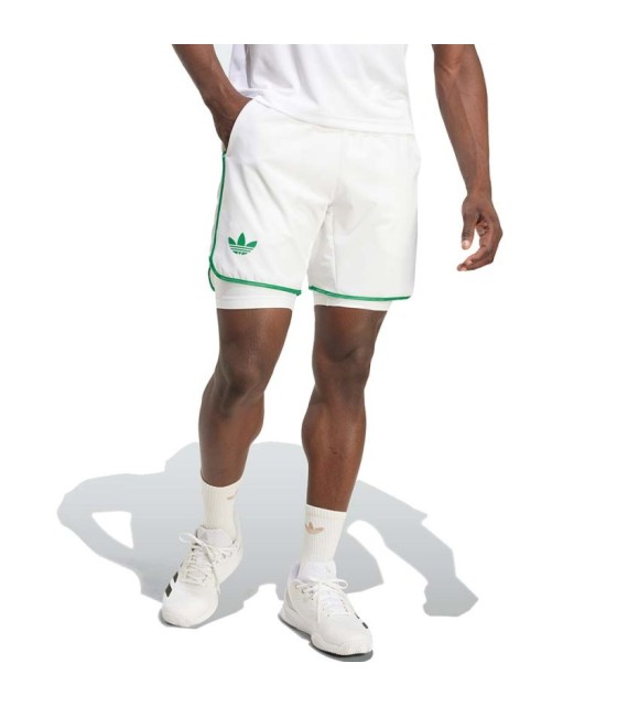 Short Adidas Originals Pro 2N1 Blanco 4