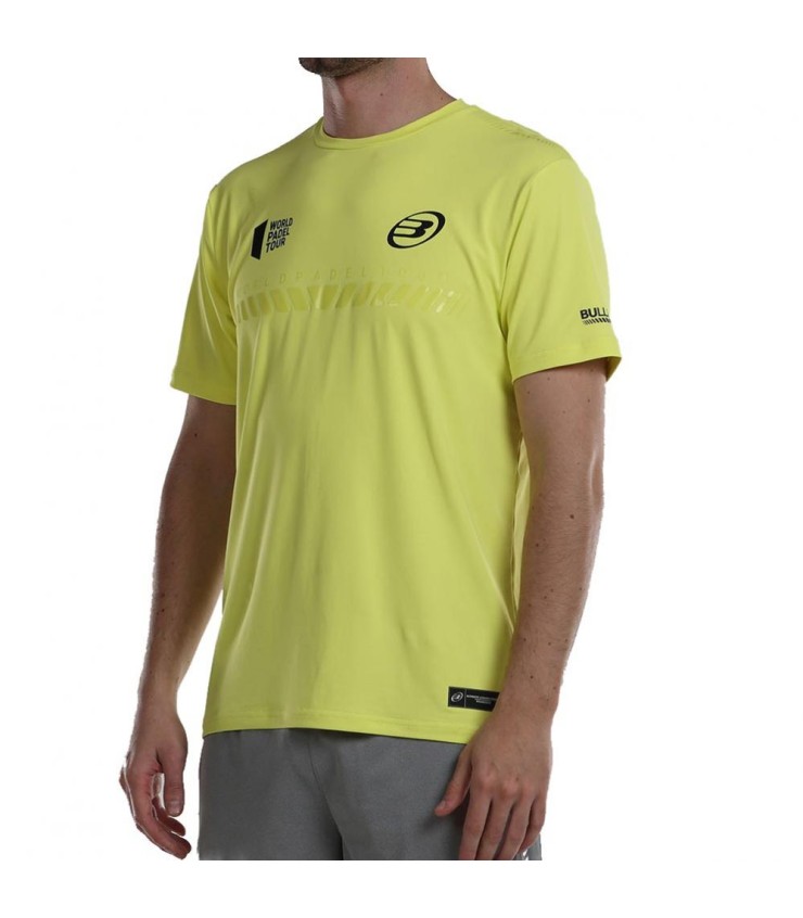 T-shirt bullpadel di Ligory giallo