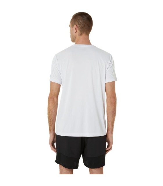 T-Shirt Asics Court Graphic White 2