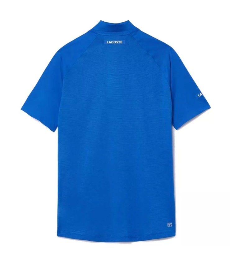 Polo Blu da Tennis Melbourne di Lacoste Novak Djokovic | Ipontennis