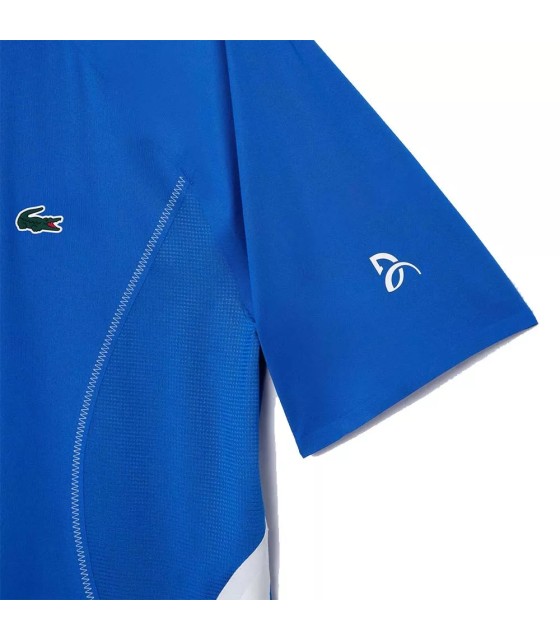 Polo Bleu de Tennis Melbourne de Lacoste Novak Djokovic | Ipontennis