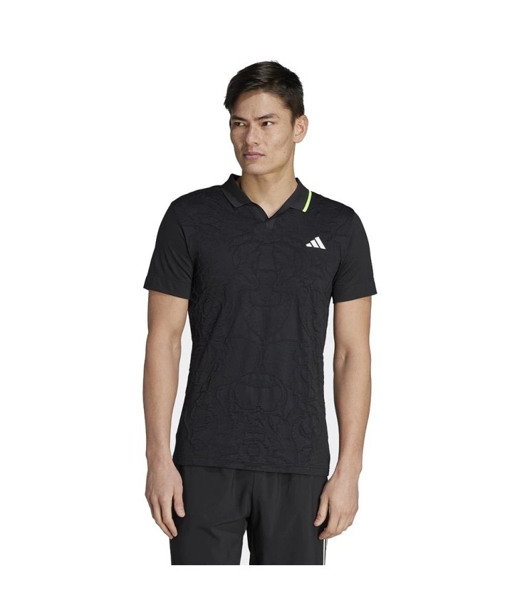 Adidas London Pro FreeLift Polo Preto | Ipontennis