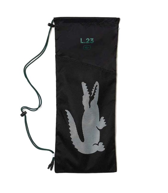 Funda de raqueta de tenis Lacoste L23 negra 2