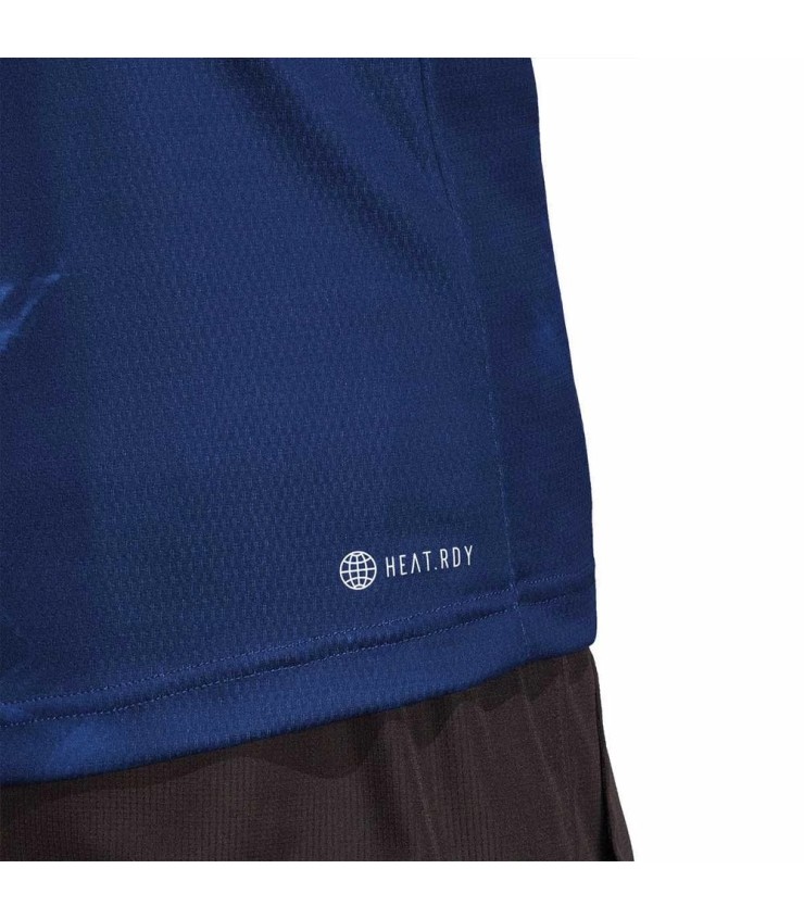 Adidas Melbourne HEAD.RDY FreeLift Polo Blu Stampato | Ipontennis