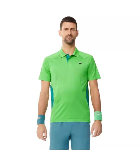 Lacoste Tenis Miami Polo Verde de Novak Djokovic 2