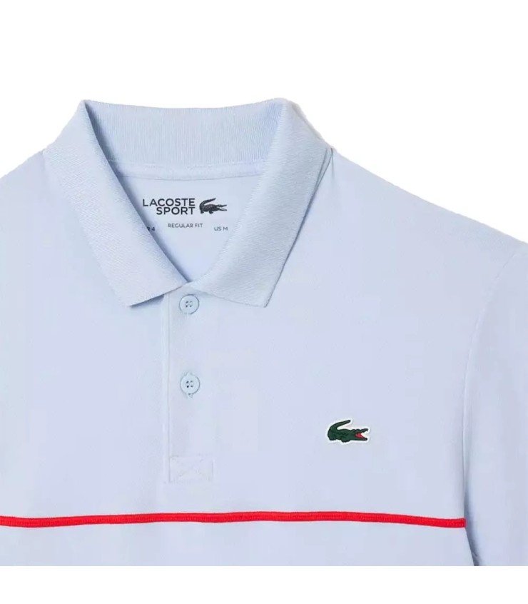 Lacoste Tennis Light blue polo | IPONTENNIS