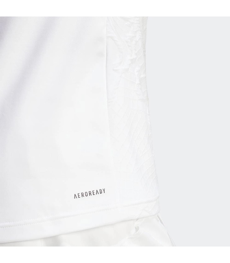 Adidas London Pro FreeLift White Polo | IPONTENNIS