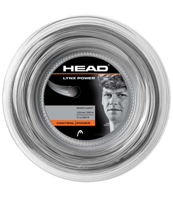 Bobine Head Lynx Power Cinza 200m 1