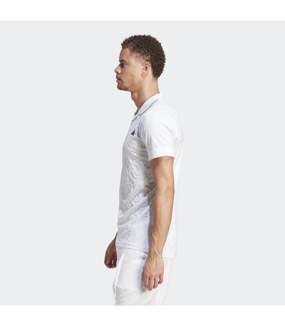 Adidas London Pro FreeLift White Polo | IPONTENNIS
