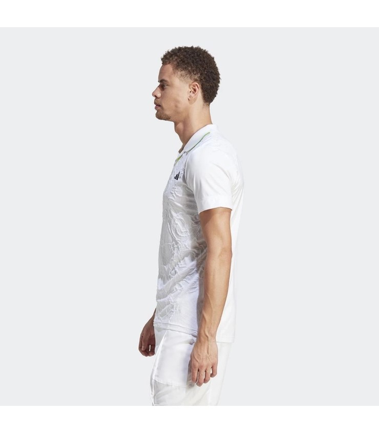Adidas London Pro FreeLift White Polo | IPONTENNIS
