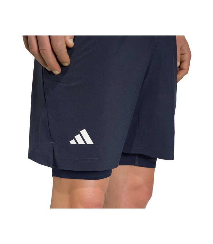 Adidas Short Pro 2N1 Paris Navy Blue 3