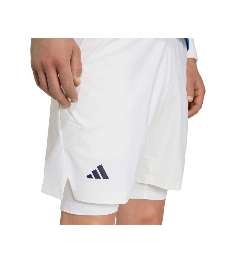 Adidas Pro Pants Pro 2n1 Paris Bianco 3