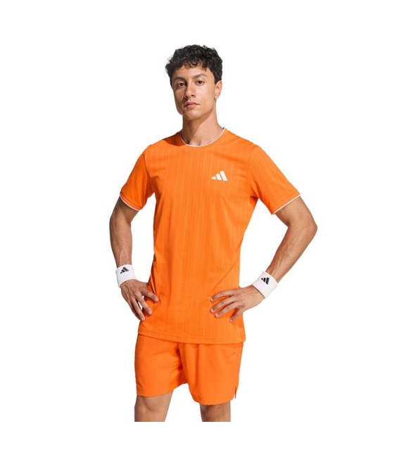 Adidas Pro Freelift Melbourne Laranja T-shirt 4