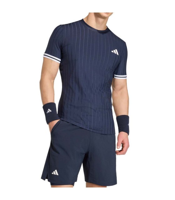 Adidas Pro FreeLift T-Shirt Navy Blue 2
