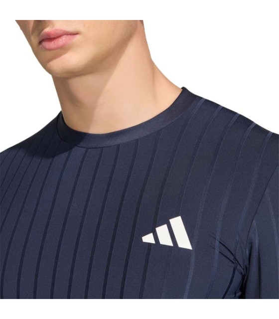 Adidas pro Freelift T-Shirt Marineblau 4