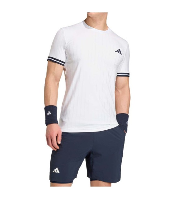 T-shirt Adidas Climacool Freelift Paris Branco 2