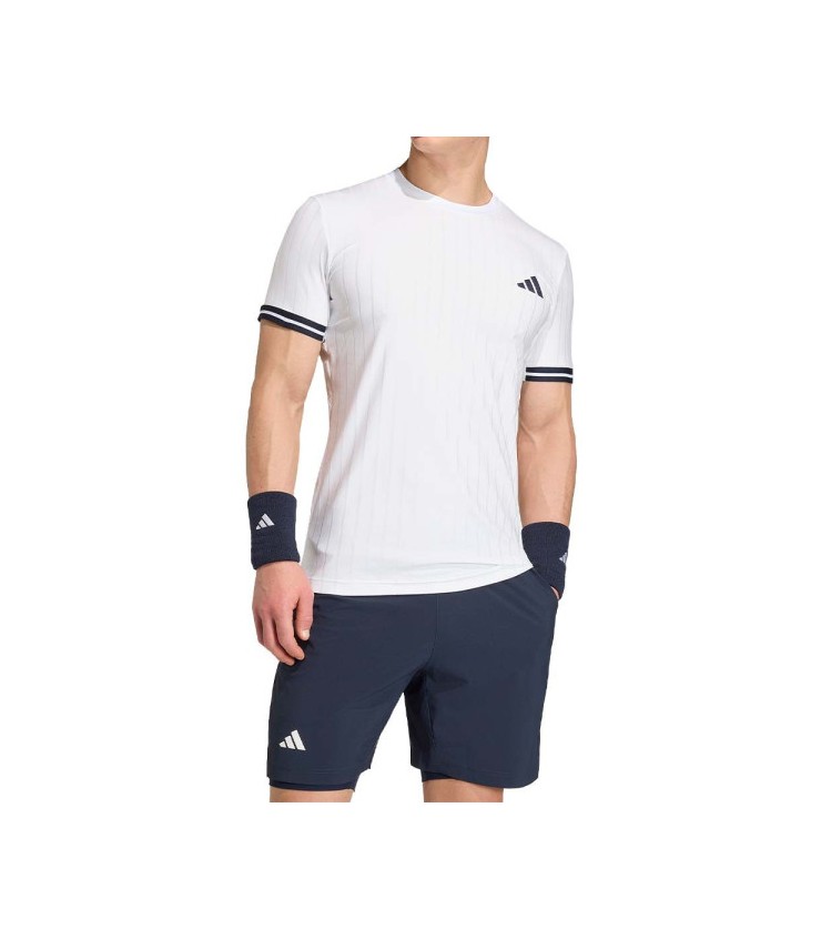 T-shirt Adidas Climacool Freelift Paris Branco 2