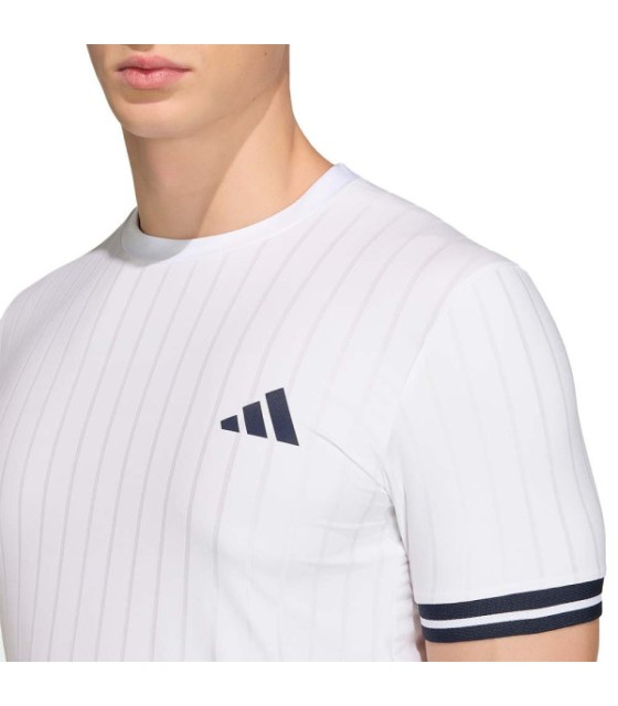 T-shirt Adidas Climacool Freelift Paris Branco 4