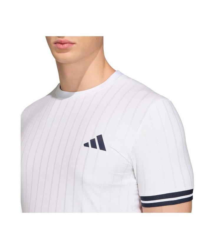 T-shirt Adidas Climacool Freelift Paris Branco 4
