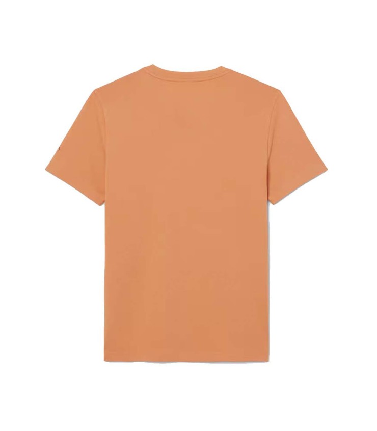 T-shirt do pacote + tampa Lacoste Tênis x novak djokovic laranja 2