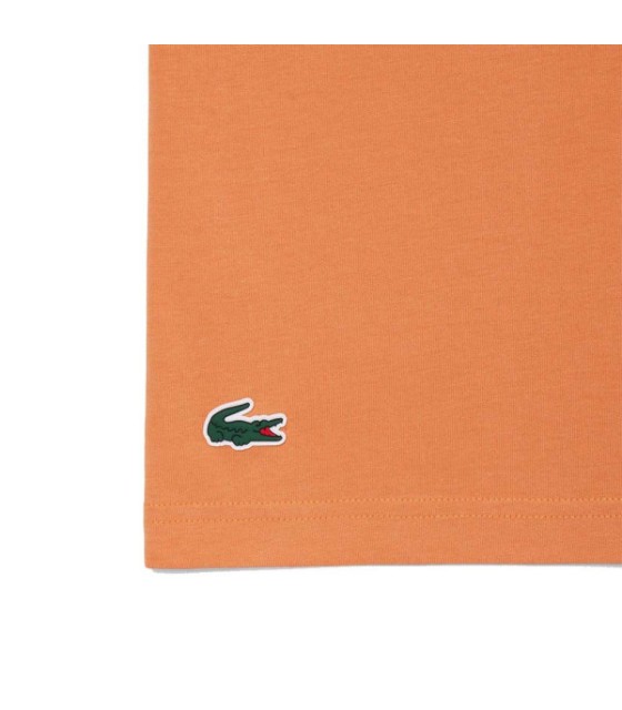 T-shirt do pacote + tampa Lacoste Tênis x novak djokovic laranja 5