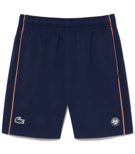 Corto Lacoste Roland Garros Recontota Junior Navy 1