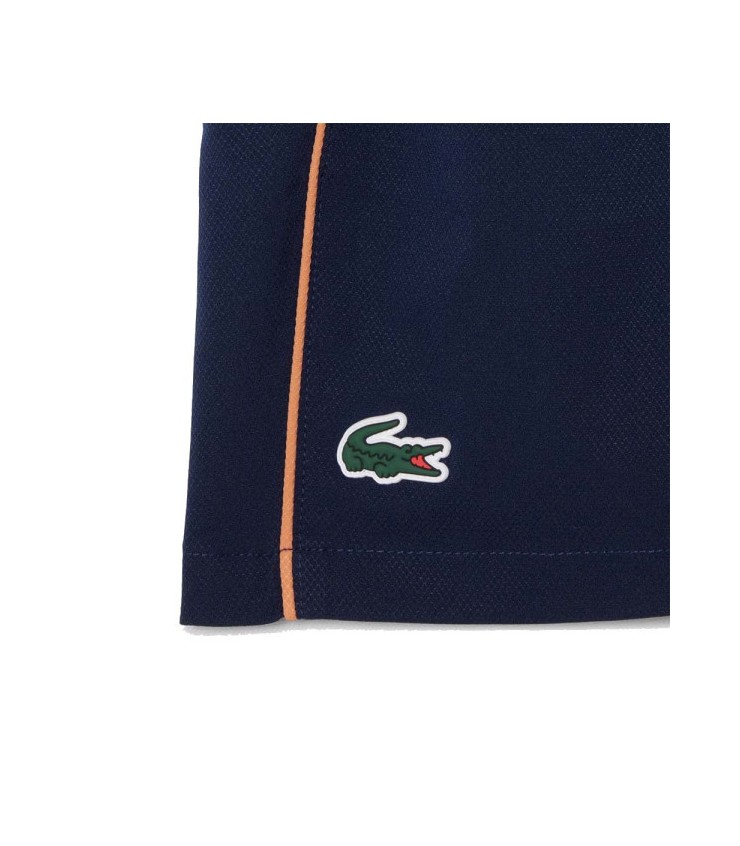 Short Lacoste Roland Garros Recogepellotes Junior Navy 3