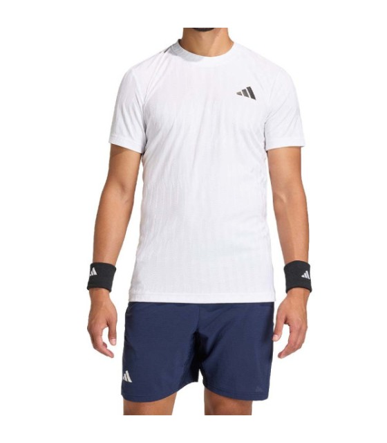 T-shirt Adidas Climacool + Airchill Freigift Paris Bianco 2