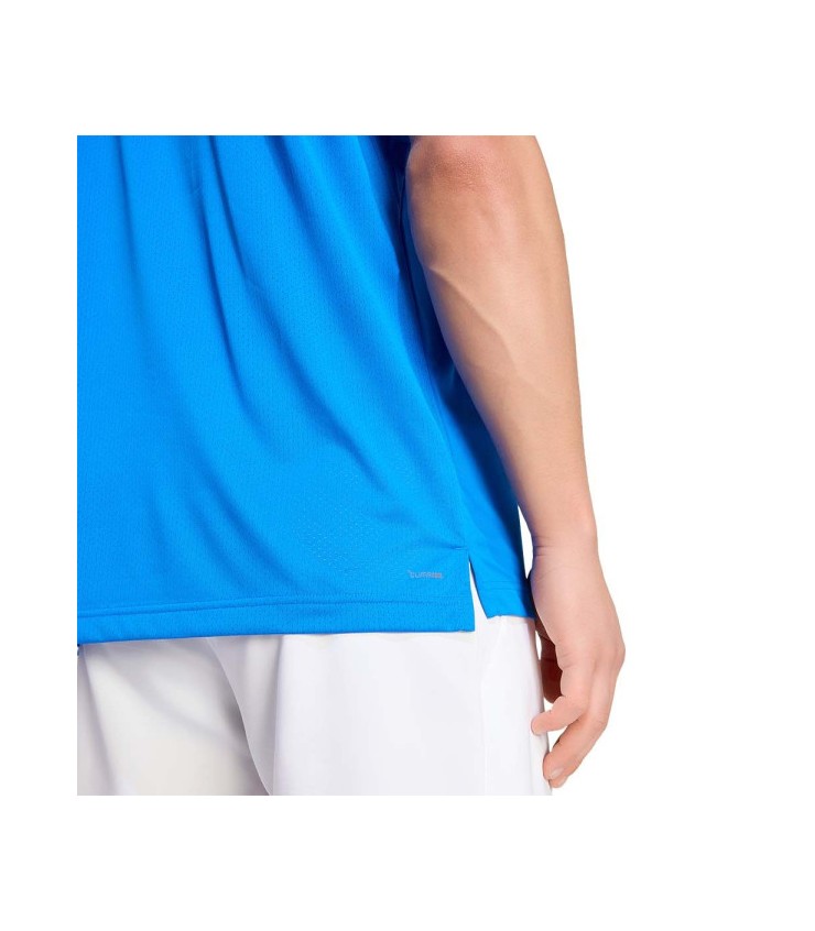 T-Shirt adidas Club Climacool Blau 5