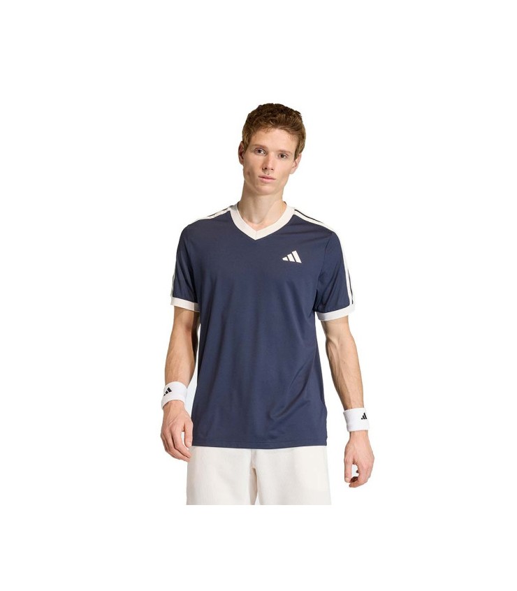 T-shirt Adidas tênis clássicos marinho azul 2