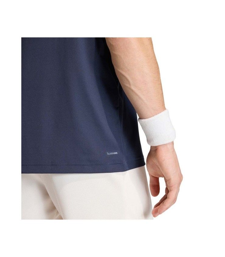 T-shirt Adidas Tennis Classics Navy Bleu 5