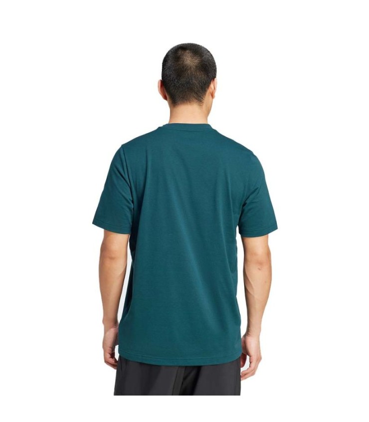 T-shirt do patrimônio verde gráfico do adidas 4