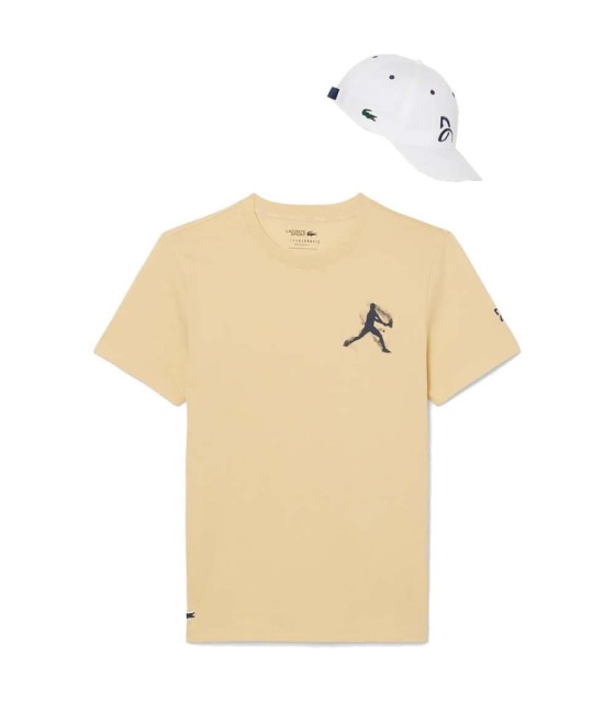 Court Lacoste de la légère peluche beige 5
